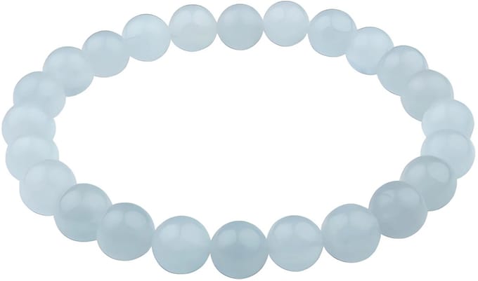 Aquamarijn Armband 8 mm