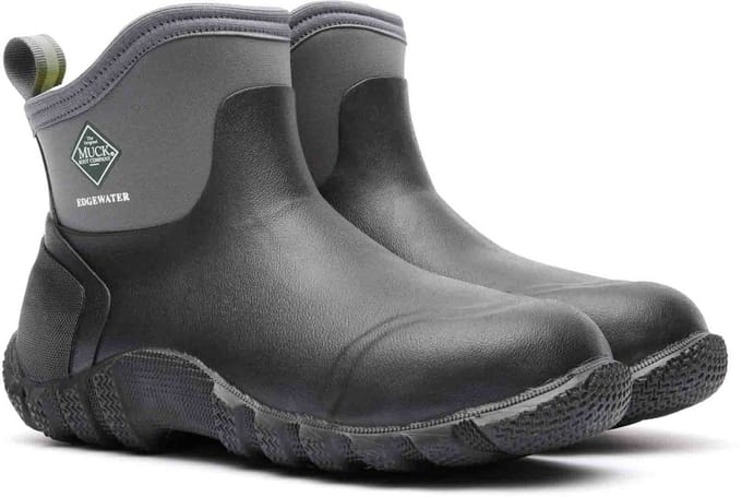 Muck Boot Edgewater Classic 6â€ Enkel | Zwart - Regenlaarzen - Maat 42 -