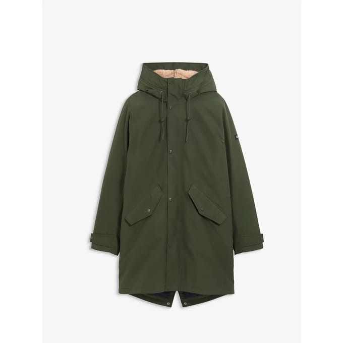 Korte parka met capuchon Aigle