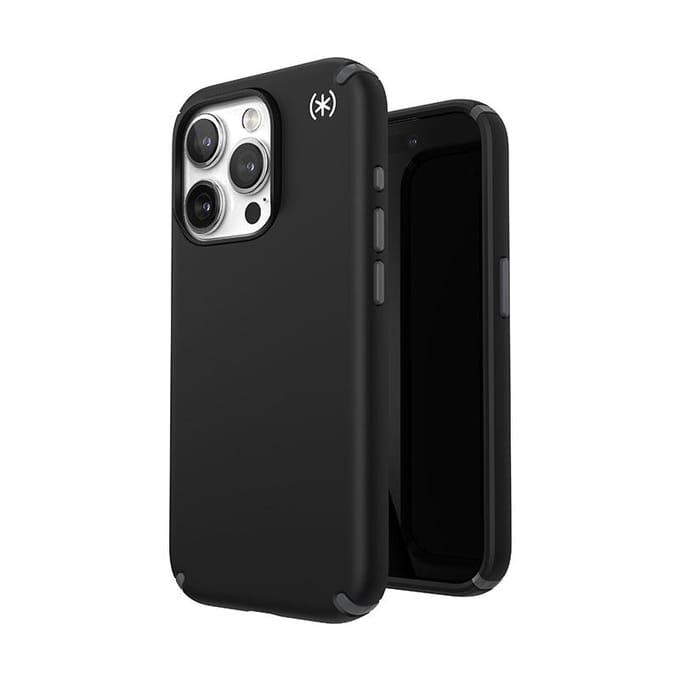 Speck Presidio2 Pro Magsafe - Étui iPhone 15 Pro (Noir / Gris Ardoise / Blanc)