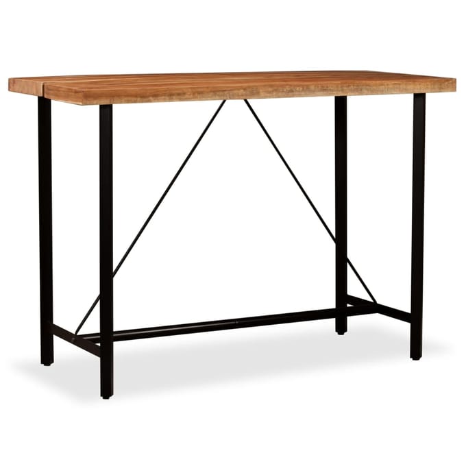vidaXL - Bartafel - 150x70x107 - cm - massief - acaciahout