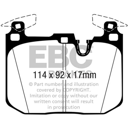 Tuning-remblokken EBC BRAKES DP52360NDX
