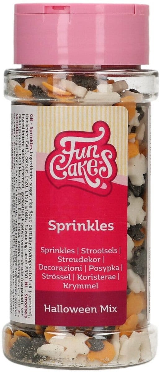 FunCakes Suikerdecoraties - Halloween Mix - 55g - Eetbare Taartdecoratie