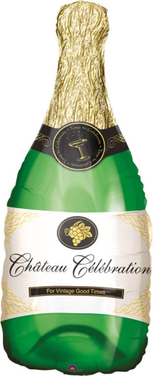 Folieballon Champagne fles