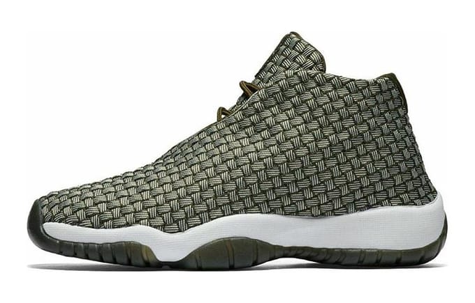 Jordan Future Olijf Canvas GS 656504-305 38 black