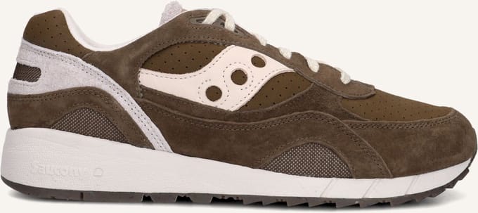 Saucony Shadow 6000 M Sneakers - Suède - Heren - Bruin - Maat 42