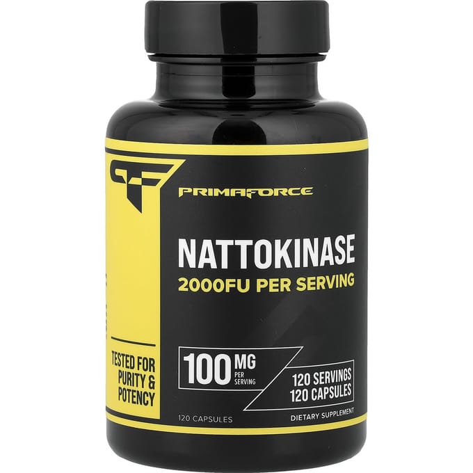 Primaforce, Nattokinase, 100 mg, 120 Capsules