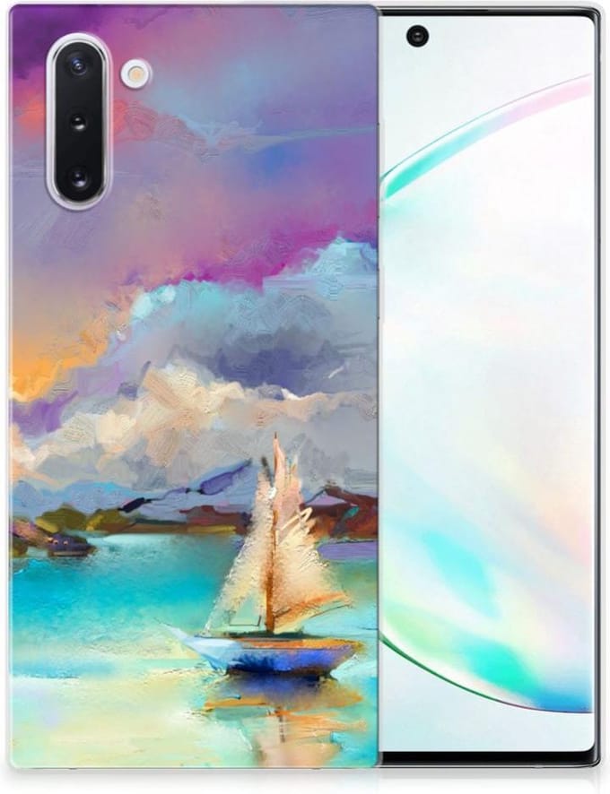 TPU Hoesje voor Hoesje maken Samsung Galaxy Note 10 Boat