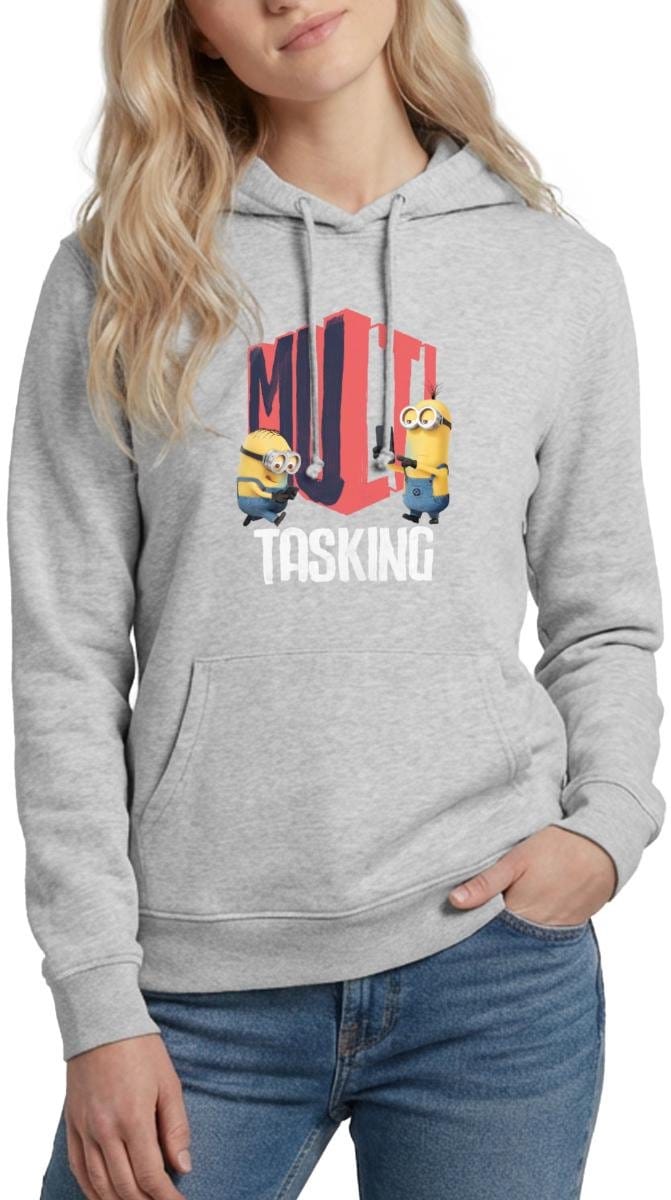 Minions Dave En Kevin Multitasking Hoodie Dames