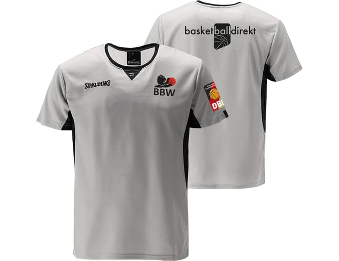 Spalding Offizielles Bbw Referee T-shirt Grijs