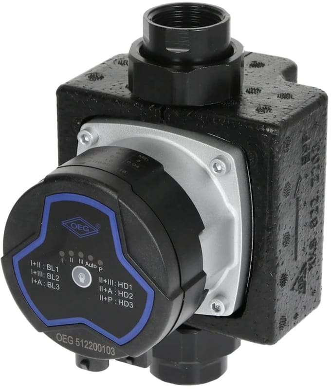 OEG - Solarcirculatiepomp CPA-E 55/25 S PWM, 130 mm