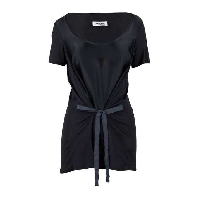 MM6 Maison Margiela lange top met lint - jaren '10