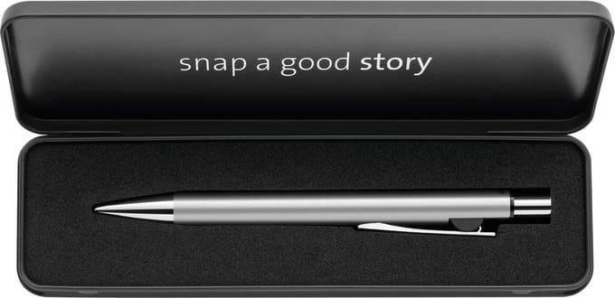 Pelikan balpen Snap Metallic K10 Zilver metal case