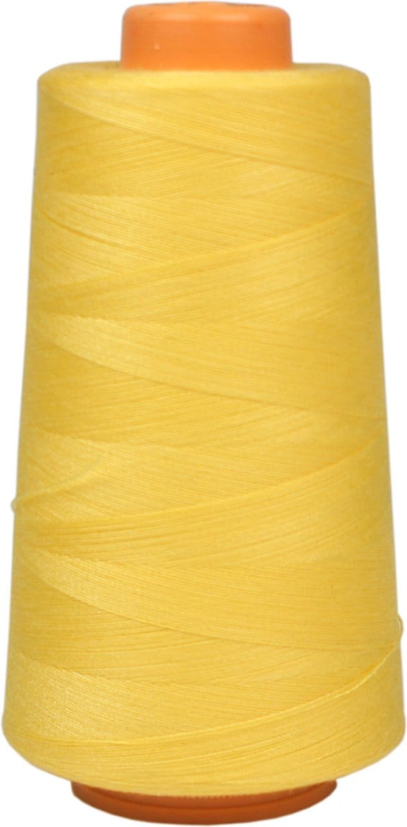 Lockgaren 100 polyester 2740 meter Kleur 638 Geel