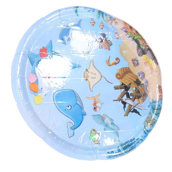 Tapis de jeu capteur d'eau pour animaux de compagnie Tapis rafraîchissant à eau gonflable confortable épaissi Jouets interactifs pour