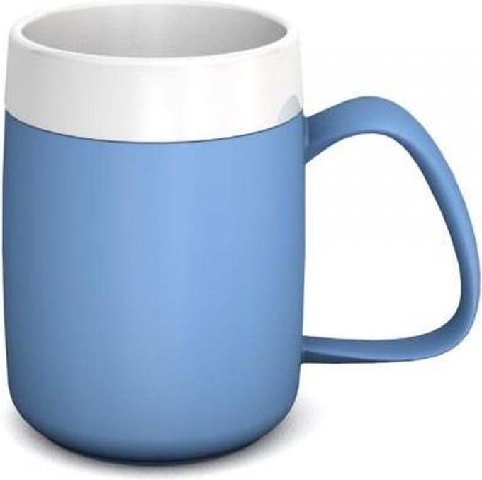 Thermo Drinkbeker met Handvat 260 ml - Geel