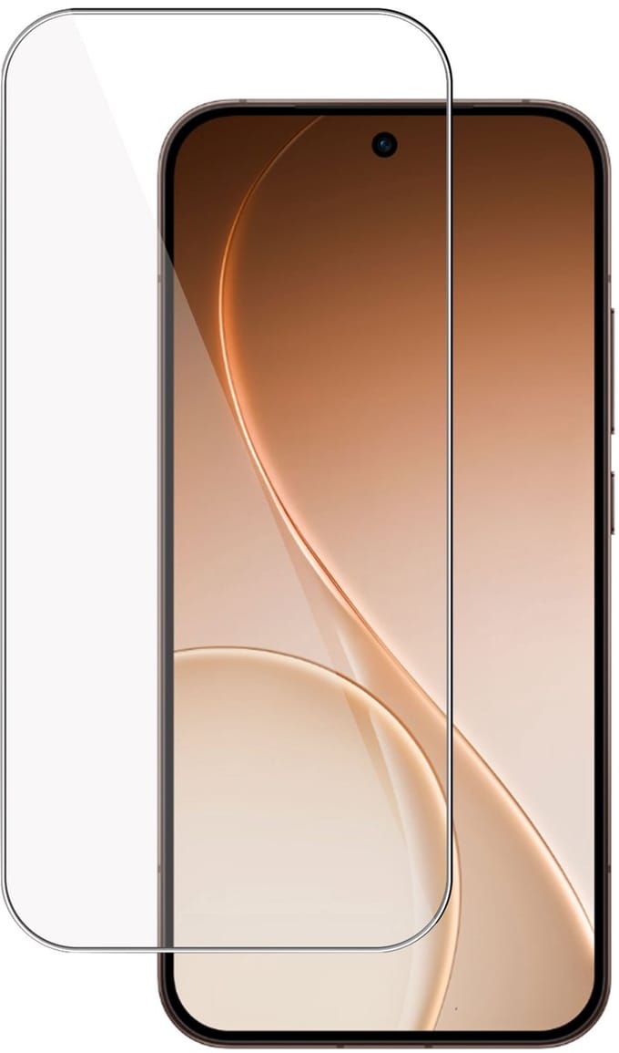 TechNow Screenprotector geschikt voor OPPO Reno 15 Pro Screenprotector - Gehard Glas - Rounded - Proteqt+