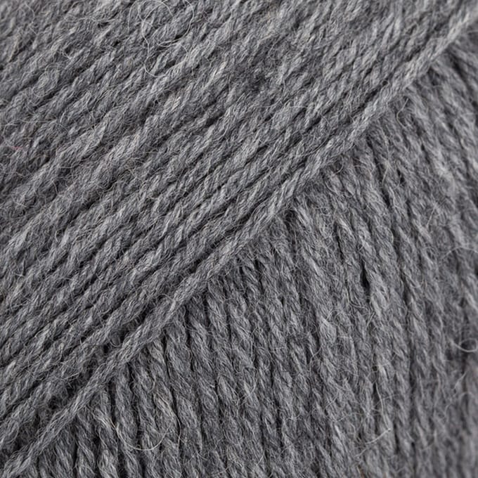 DROPS Fabel Uni Colour - 200 grijs - Wol Garen