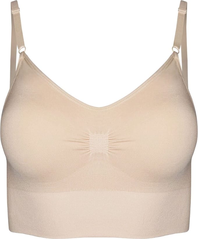 MAGIC Bodyfashion Low Back Bra Dames Beha Latte - Maat M
