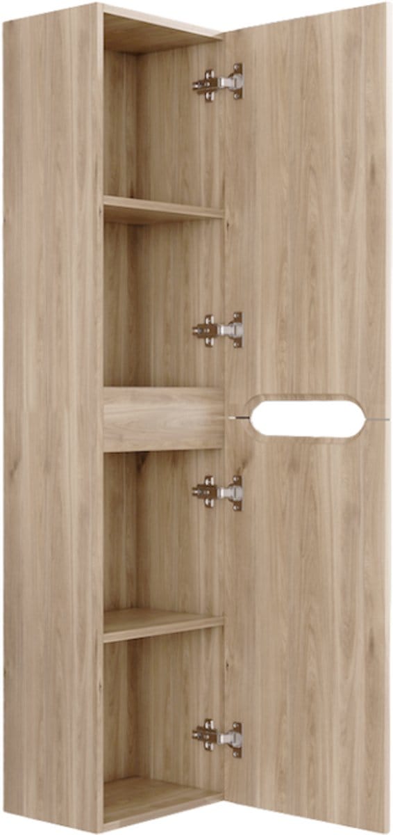 LINEA UNO - Grona 140 - Licht eiken - Kolomkast - - 301712