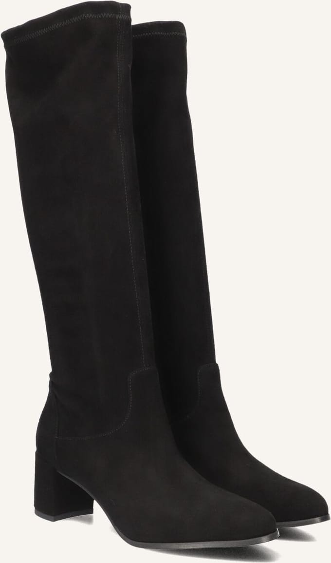 Notre-V 8581 Laarzen - Suède - Dames - Zwart - Maat 41