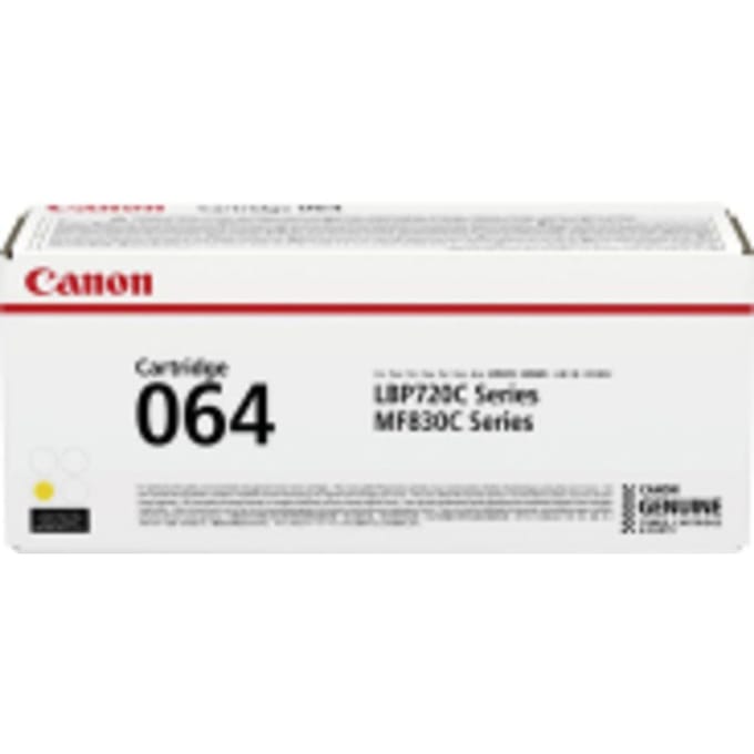Canon 064 toner cartridge geel (origineel)