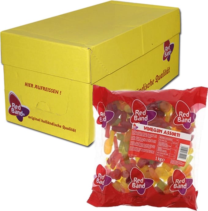 Red Band - Winegum Assorti - 6x 1kg