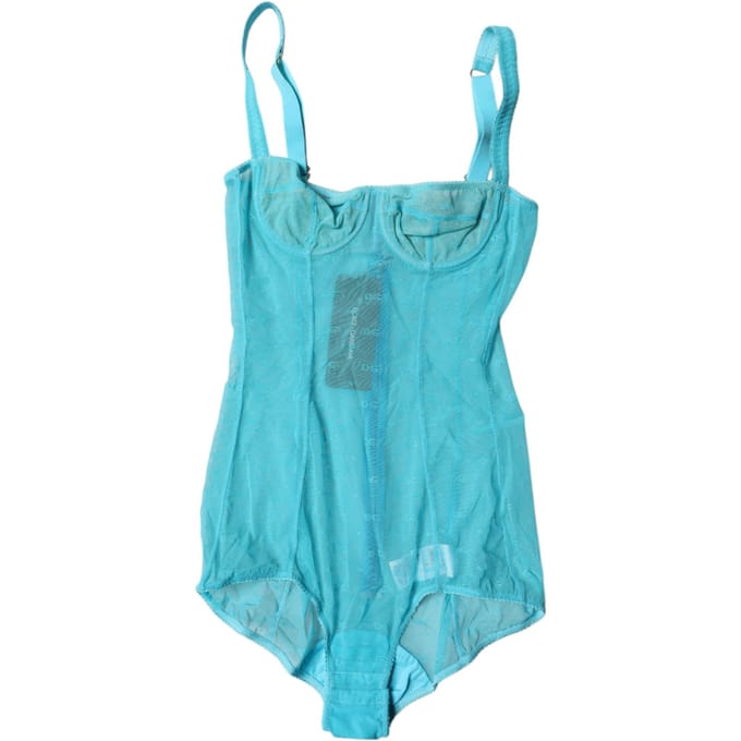 Mesh Romper met Scoop Hals