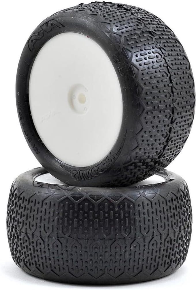 Wiel Set - Reservewiel Compleet - Modelbouw Rijden - Super Zachte Compound - 15 cm - Wit