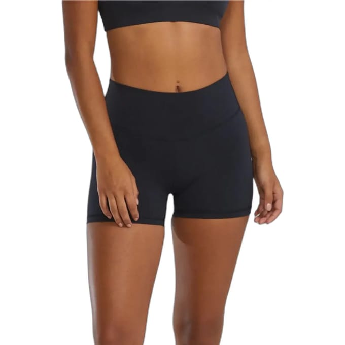 Tyr Joule Elite 2´´ Solid Hoge Taille Korte Leggings Zwart M Vrouw