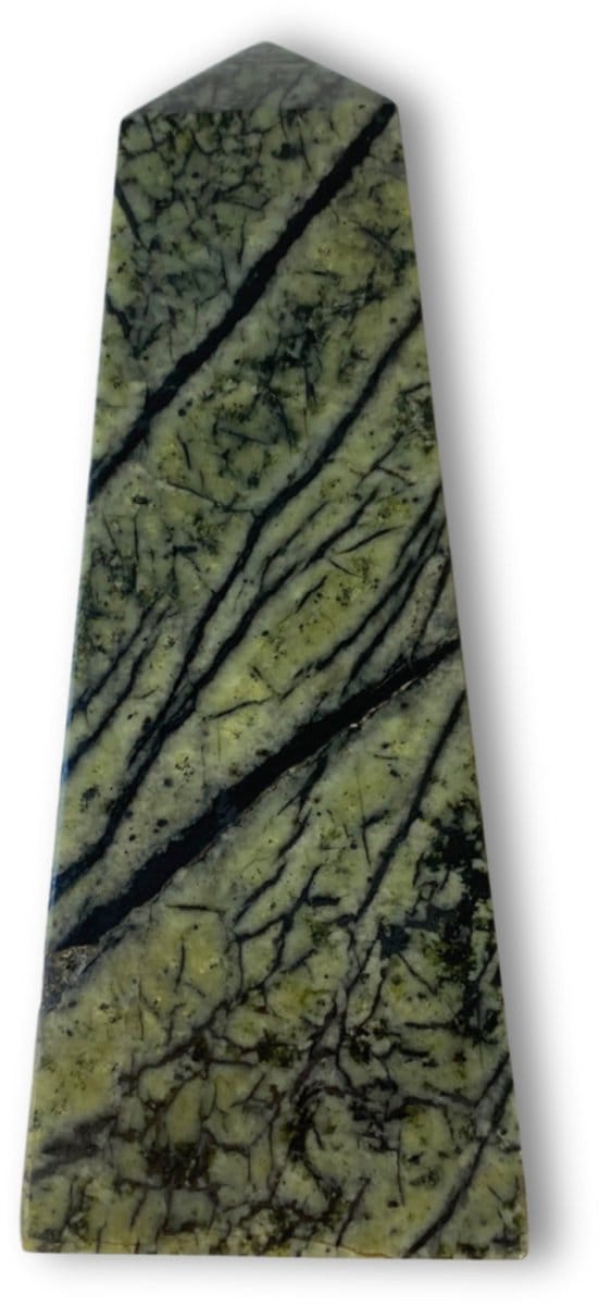 Serpentijn Jungle Jaspis Obelisk nr.18
