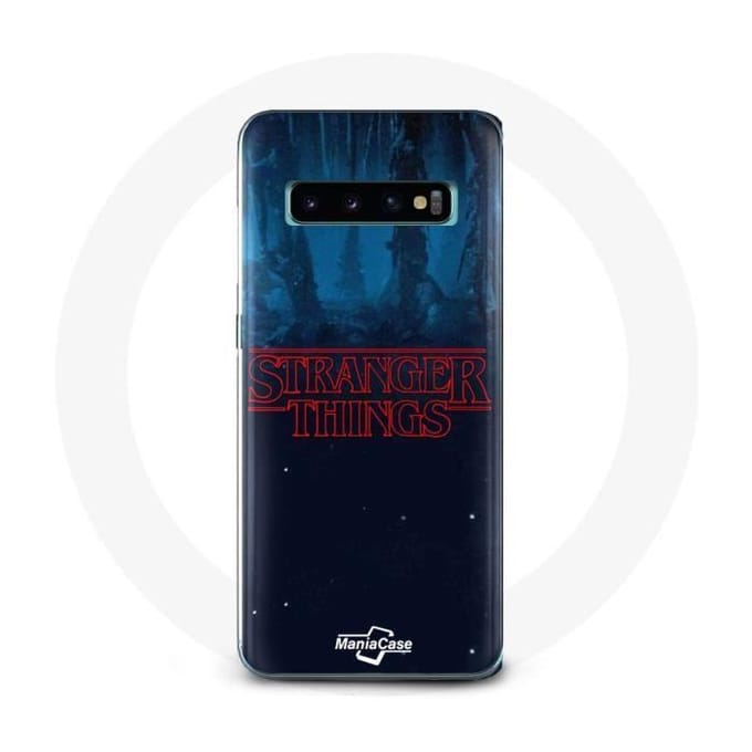 Coque pour Samsung Galaxy S10 Stranger Things logo de la saison 2