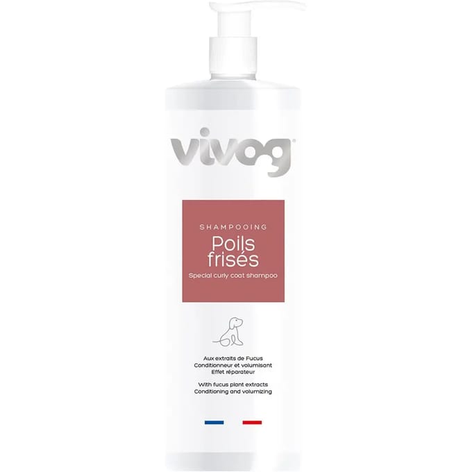 Shampoo voor harige gekrulde honden Vivog