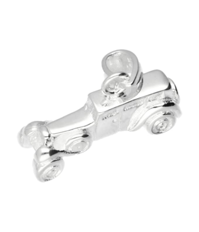Zilveren T-Ford antiek kettinghanger