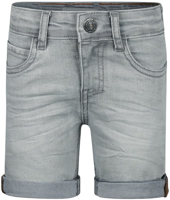 Koko Noko Jongens Loose Fit Jeans shorts - Grey jeans