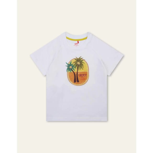 Oilily Tristan T-Shirt- maat98/3T Bright Wit