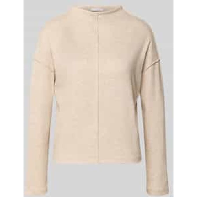 Sweatshirt met opstaande kraag, model 'Sinzi'