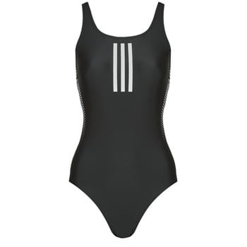 adidas Performance 3-Stripes Rubber Graphic Badpak - Dames - Zwart- 36