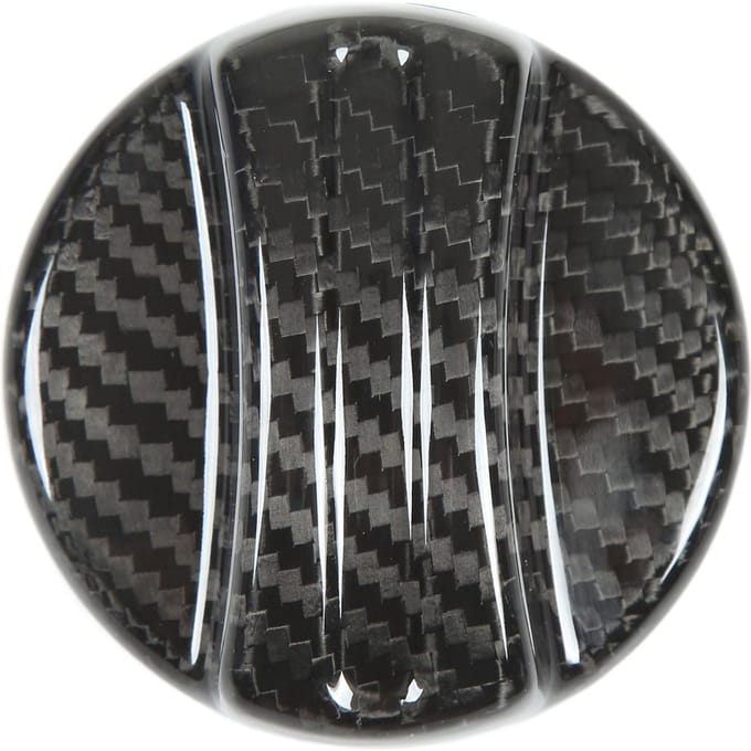 Koolstofvezel Tankdop Brandstofvuldop Cover Trim voor E39 E46 E63 E64 E65 E66 E70 E71 E82 E83 EB8 E90 E91 E92 E93 black