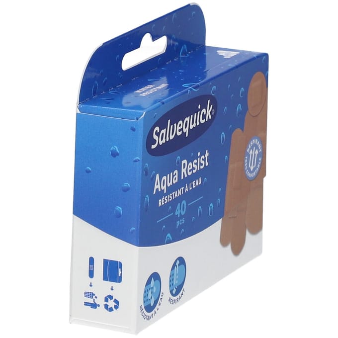 Salvequick Aqua Resist Pleisters 40
