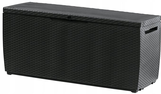 Keter Capri Opbergbox - 302L - 123x53,5x57cm - Grafiet