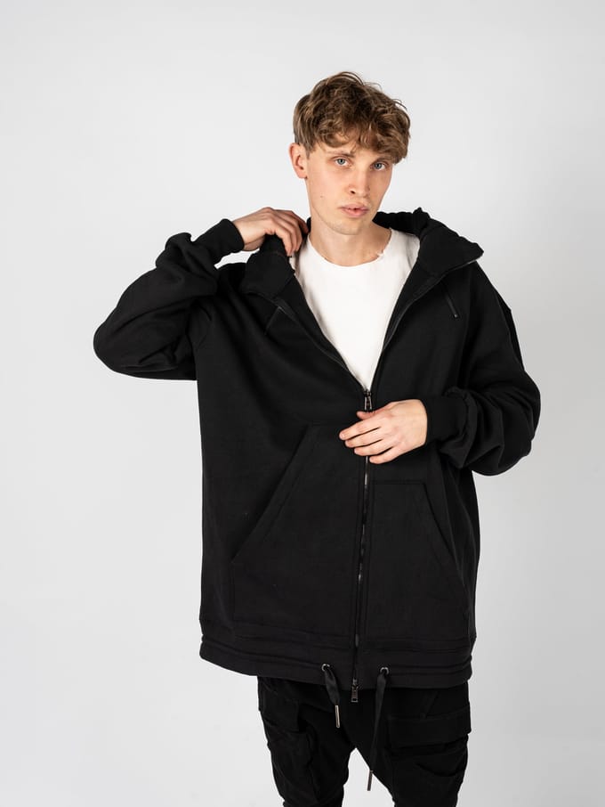 La Haine Inside Us blouse LM012 Mannen zwart