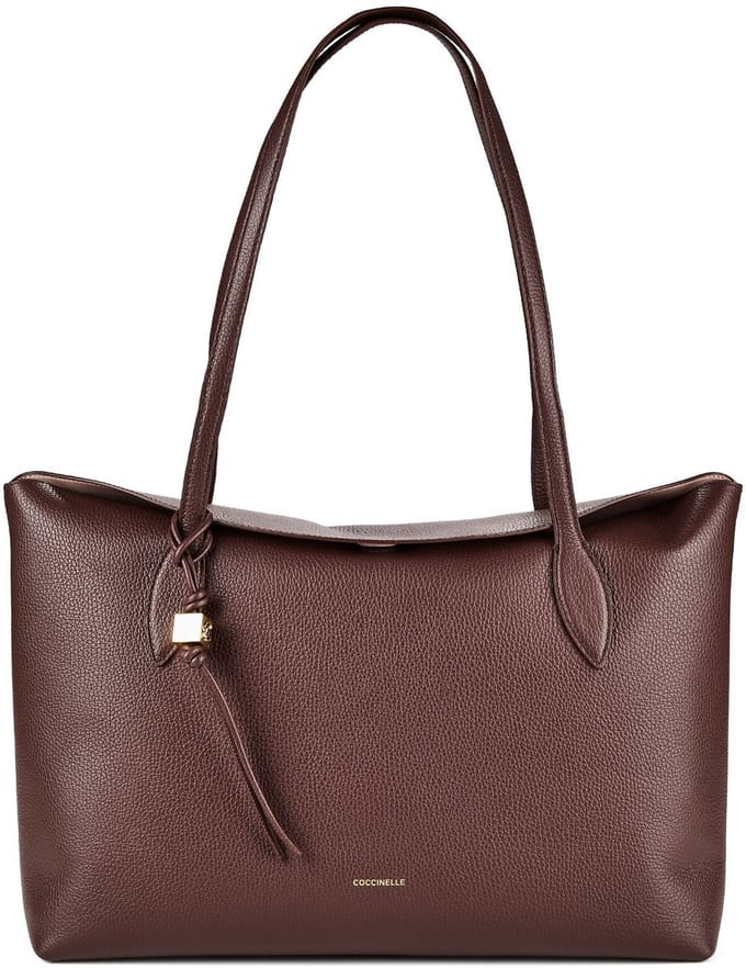 Coccinelle Thess Schoudertas Leder 45 cm - Dames - berry