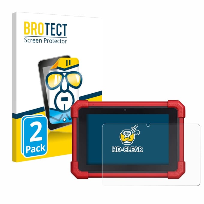 BROTECT - Screenprotector voor Launch MOT IV (4) - Folie Beschermfolie transparant 2 Stuks