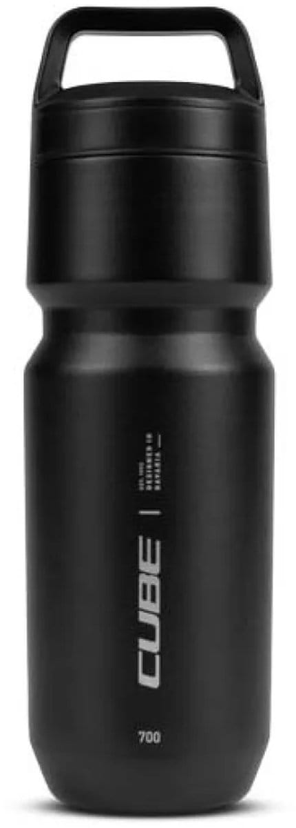 Cube Stainless Steel Arc 700ml Bidon Zwart
