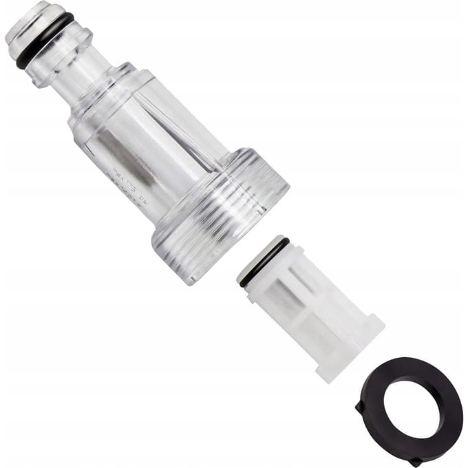 Rosfix Waterfilter Aansluitfilter - 3/4" F (24mm) Kraan - Verwijdert Roest - Zand - 64×31,5mm