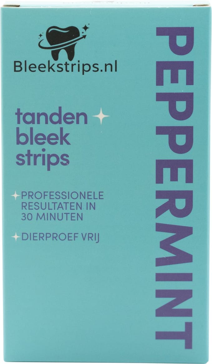 Tandenbleekstrips - Pepermunt