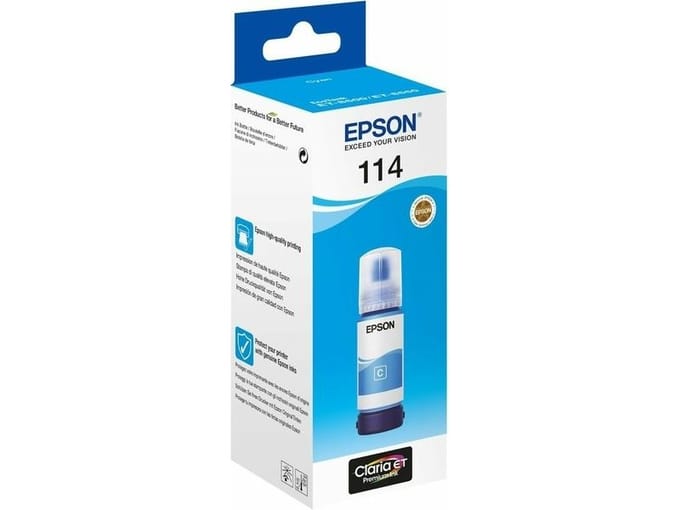 Epson Inktcartridge 114 (C13T07B240) Cyaan