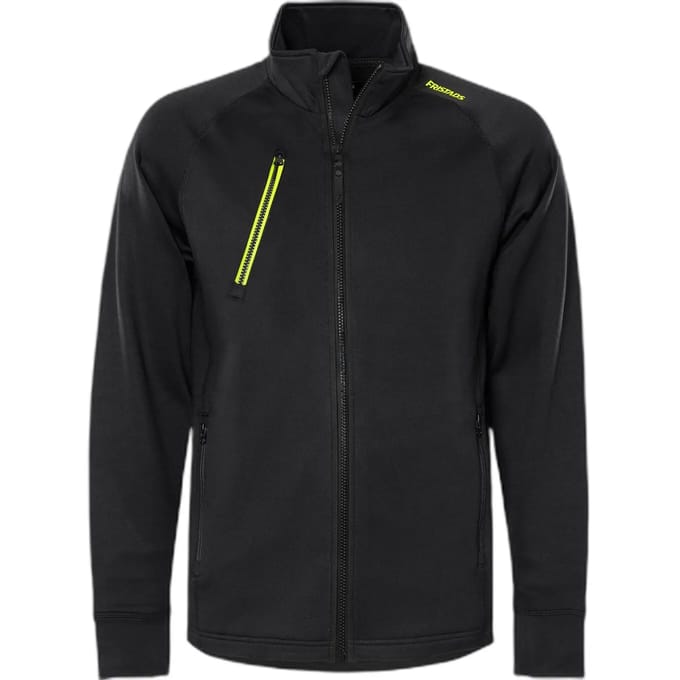 Fristads Polartec® stretch fleecejack 4870 GPY - Zwart - S