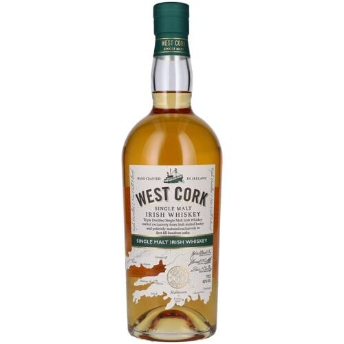 West Cork Irish Whiskey West Cork Single Malt Irish Whiskey 40% Vol. 0,7l